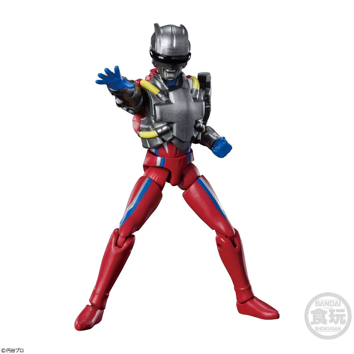 [Spot] Bandai Food Play Box Egg Ultraman Super Powder A 02 Bouncing Siro Practice A Lei Ozeta