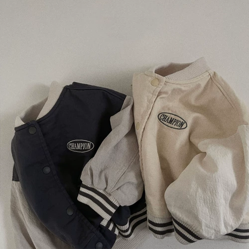 Брендовая модная бейсбольная форма для отдыха, детская осенняя спортивная куртка для мальчиков, в корейском стиле