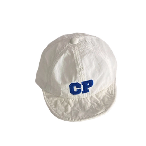 Брендовая детская летняя кепка, тонкая солнцезащитная шляпа подходит для мужчин и женщин для девочек, солнцезащитный крем-стик с буквами, бейсболка, шапка