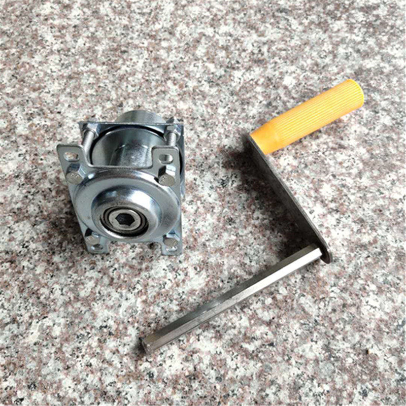 Outdoor flagpole hand lifter rope winding machine hand rocker built-in hand Winder flagpole accessories hand stir plate