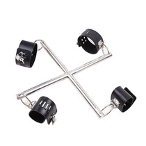 SM adult large cross-tied hands and feet handcuffs sexual torture tools female sex sex sex male supplies binding restraint fixing frame