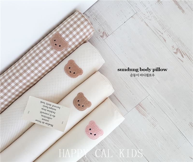 Baby holding pillows Sleeping Sleeping Cylindrical Strips Leaning Against Pillows Newborn Baby Bed Fence Anticollision Washable Pure Cotton