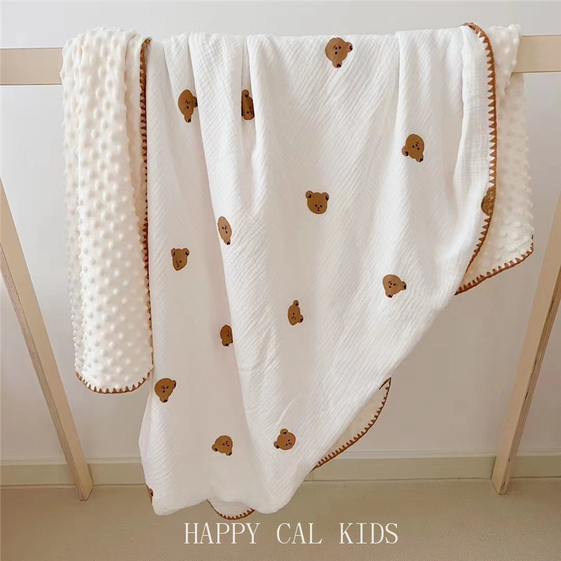 In South Korea, soy bean blanket baby bean bean bean bean bean baby cover baby newborn child's quilt autumn winter