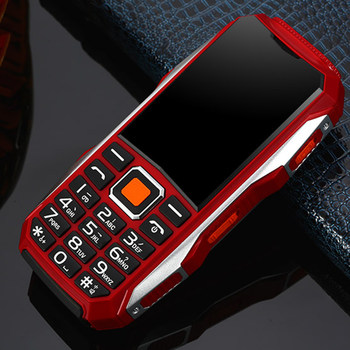 Military-Grade Rugged Phone with 4000 Mah Battery, Long Standby, Good Signal, Drop-Resistant, Suitable for Middle-Aged and Elderly, Supports Radio and Tv Cards