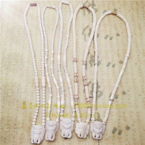 Thai resin elephant head coconut shell chain Buddha brand chain chain necklace original temple imported offering supplies