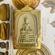 Thailand Buddha card Buddha card Valaiting Buddha necklace jewelry genuine pendant