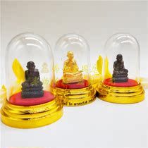 Thailands original temple please Long Po master car to block the disaster can travel to ensure safety and smooth the original temple