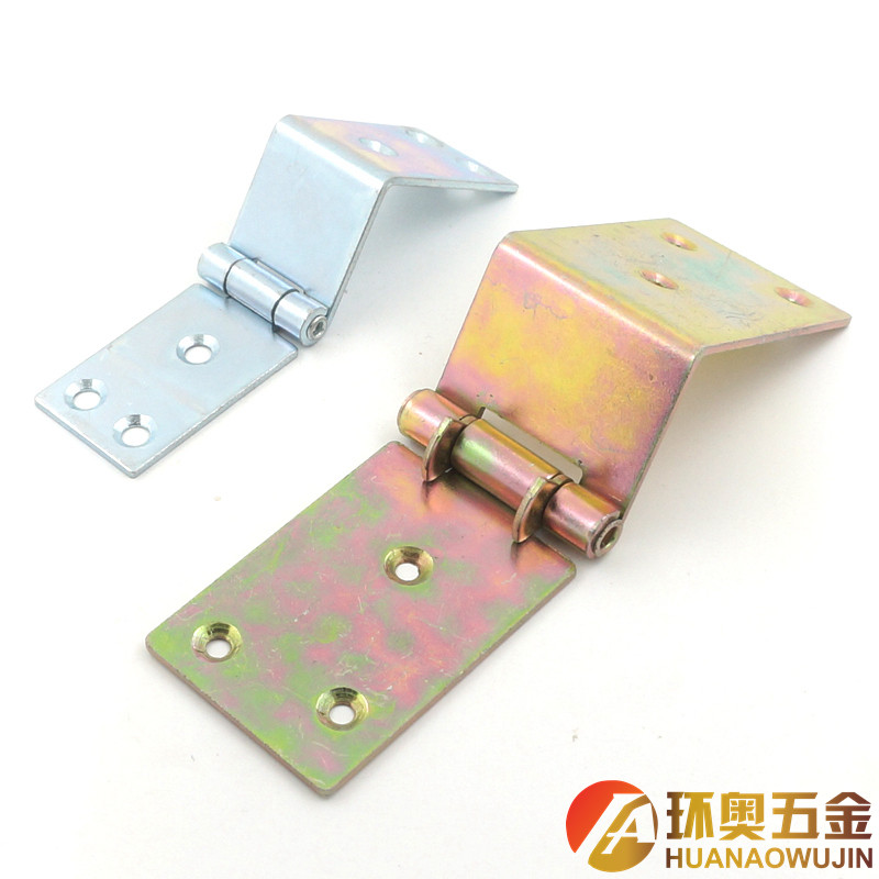 Wooden Box Hinge Aviation Box Support Hinge Right Angle Fixed Bend Angle Hinge 90 Degrees Right Angle Flap Outer Delivery Box Hinge