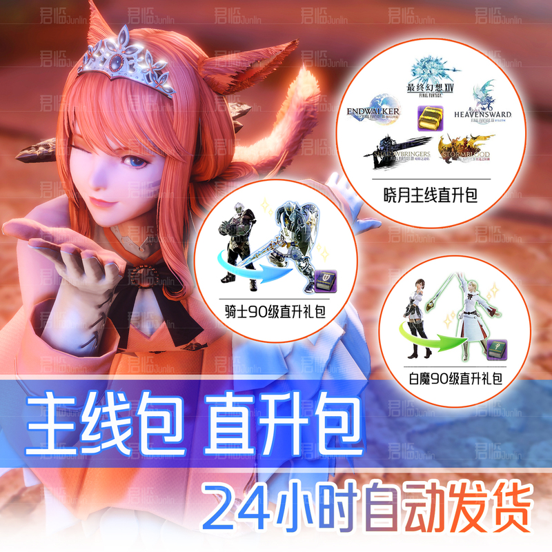 Ff14 Direct Access Pack Mainline Pack Adventure Record Red Lotus Shadow Dawn Moon Level Fantasy Potion Shop Final Fantasy