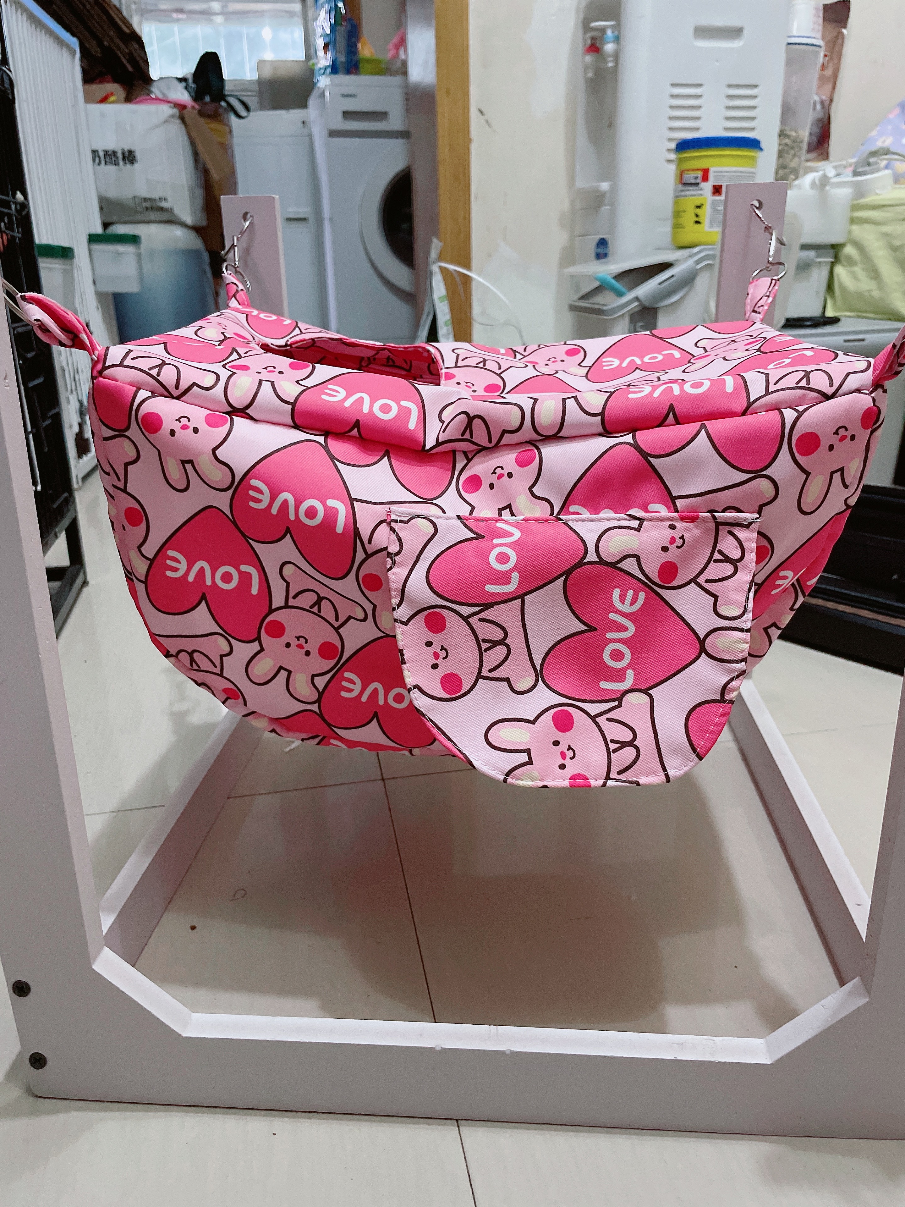 Pearl family's ferret small pet supplies new autumn and winter warmth can be drilled into the Yuanbao hammock nest