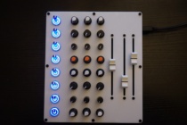 Light effect lever MIDI controller 8 levers 24 knobs 3 faders