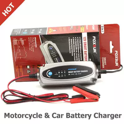 New product 3 6A 12V charger Suitable for Harley BMW Ducati locomotive car battery charger