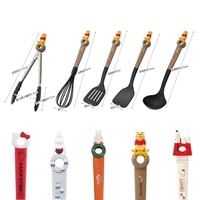 Qingcang Japan Mifim Mingwini медведь карт -кастрюль ложки Spoon Spoon -Fry, а не липкая лопата для горшков кухонная папка