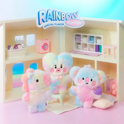 Хлопковая радужная плюшевая мультяшная подвеска, брелок