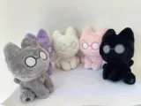 Семнадцать Quanyuanyou Cement Cat Plush Doll Kkamaeorkk Purple Kitten