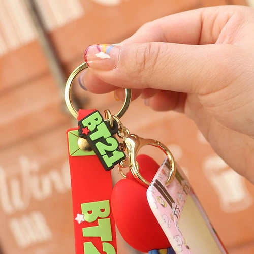 Силиконовый картхолдер, кукла, аксессуар, украшение на сумку, комплект, новая коллекция