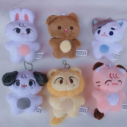 NCT127 Office Special Cotton Doll Li Mike Li Tairong, те же сумки для ключей, подвесной мультфильм