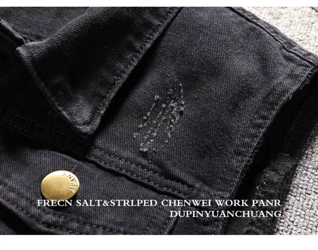 Phiên bản tiếng Hàn mới của vest denim mỏng Áo vest nam dành cho nữ thanh niên vest denim giản dị - Dệt kim Vest