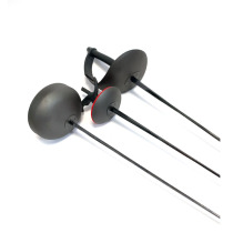 Black diamond anti-rust competition foil epee saber sword strip whole sword children and adults fencing competition training electric whole sword