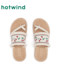 热风度假风人字拖女款2025年夏季新款百搭平底外穿拖鞋休闲软木拖