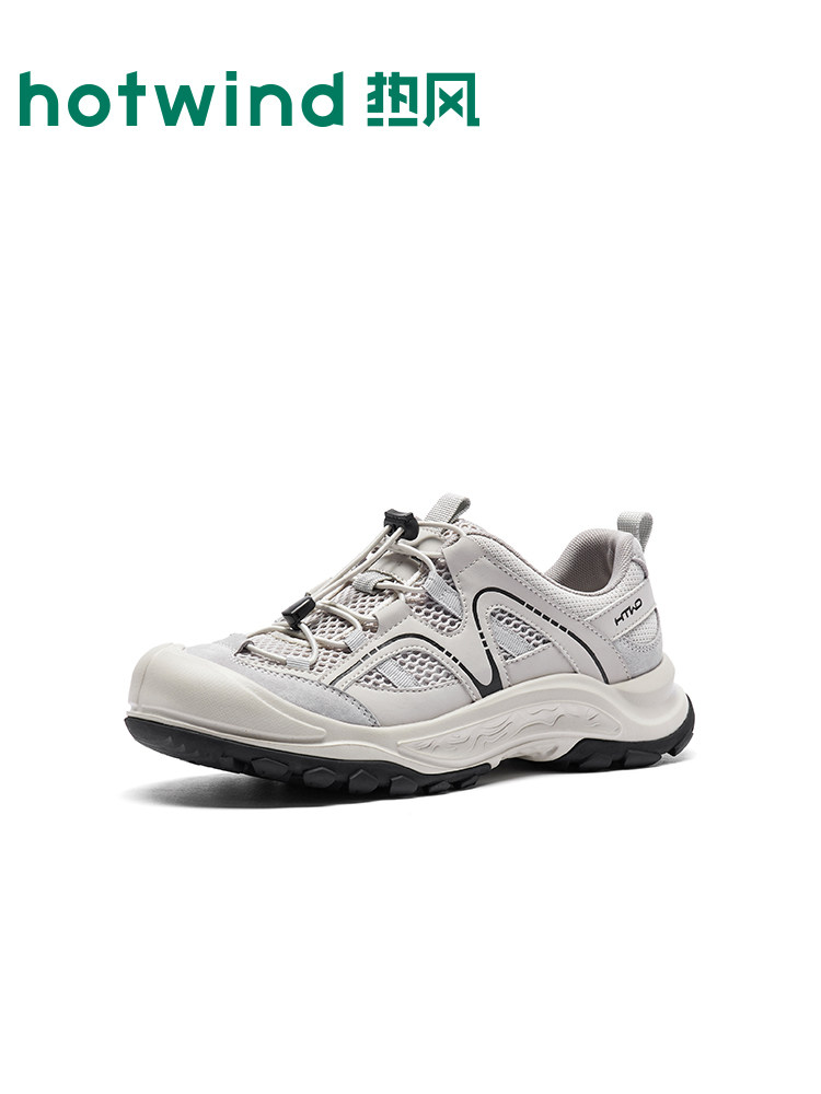 Hot Wind Men's Shoes 2026 Autumn New Men's Breathable Mesh Casual Shoes Outdoor Heightening Sports Jogging Shoes