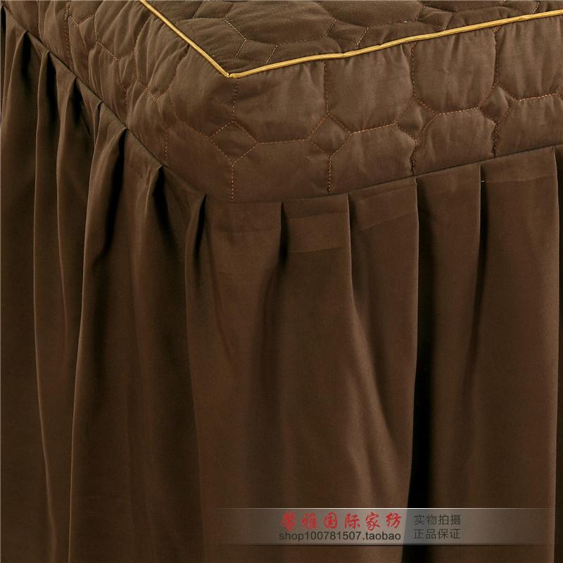Đi đầu vuông Beauty khăn trải giường denim bedspread thể được tùy chỉnh massage cơ thể chống nhăn da thân thiện với bedspread bông - Trang bị tấm tìm mua ga phủ giường spa