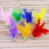 Handmade Handmade Feather Duster Nhựa Dải sắt Học sinh Cạnh tranh Trẻ em Scorpion Đồ chơi thể hình Bán buôn - Các môn thể thao cầu lông / Diabolo / dân gian cầu lông gà Các môn thể thao cầu lông / Diabolo / dân gian