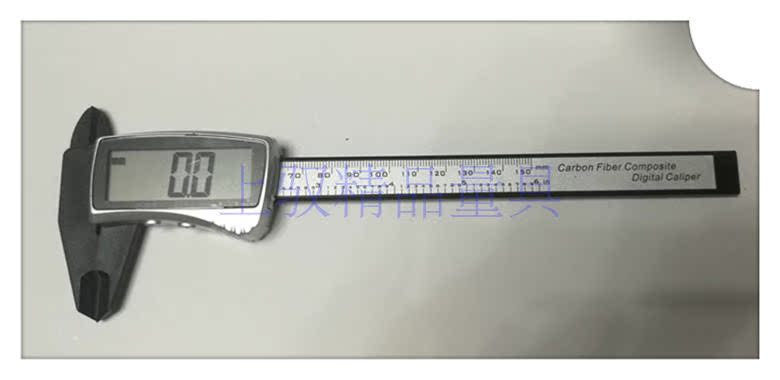 High-end engineering plastics Precision electronic number graphics card ruler Archaeological Card Ruler student caliper Ruler Jewellery Caliper Plastic Caliper