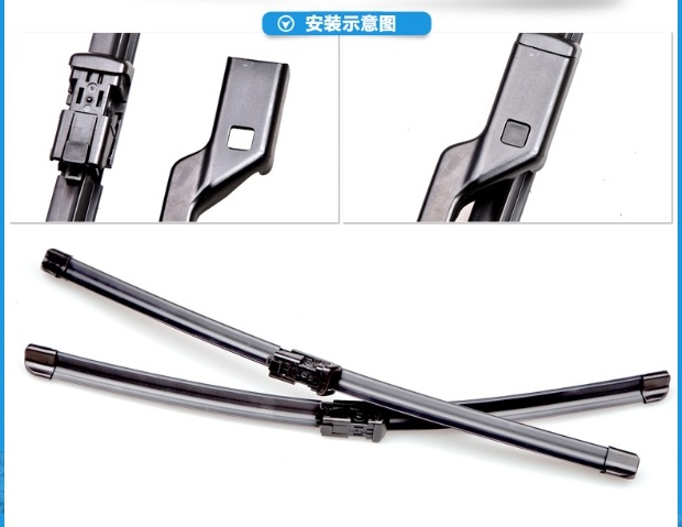 Cần gạt mưa chuyên dụng Beiqi miền Lu Ba thắng cờ chiến đấu 007 trên chiếc chuông sắc nhọn Lu Ling BJ40 bộ phận gạt nước ba phần can gat nuoc xe oto