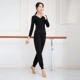 Двойной v -neck черный длинное рукав+брюки для редьки 704