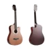 Người mới bắt đầu 38 inch guitar acoustic guitar bắt đầu thực hành người mới tự học nhạc cụ đơn giản 6 dây đàn guitar 41 inch - Nhạc cụ phương Tây