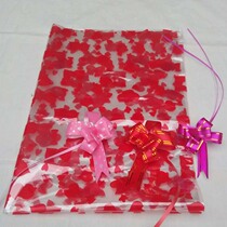 Willow fruit basket wrapping paper pull flower oversized gift wrapping paper flower basket Plastic packaging bag Teddy bear packaging