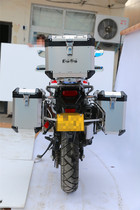 Applicable Honda CRF1000L African double cylinder triple box new non-bilateral box aluminium case tail box original position box holder