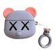 [AirPods1/2 Общее защитное покрытие] синий насильственный медведь