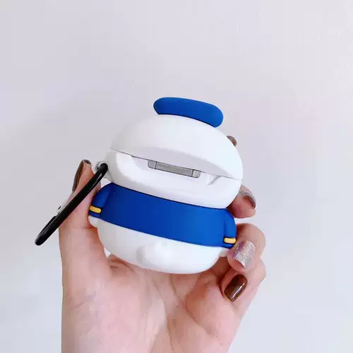 Apple, защитный чехол, силиконовые креативные беспроводные брендовые мультяшные наушники для влюбленных, bluetooth, iphone