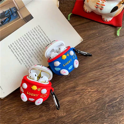 AirPods защитные кошки кошачья кошка AirPods Pro Wireless Bluetooth Hearset Защитная крышка AirPods2 Зарядка для зарядки наушников 3 Генерация AirPodspro Apple Hearset Cover Cover