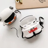 Airpods защитный крышка Airpodspro Shell Наушная велосипеда беспроводная оборона Bluetooth Милый шарнир Apple Silicone 3 поколения Airpod2 Shell Universal Pro Cartoon третьего поколения мужской и женский прилив