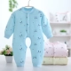 Babyiesies dày sơ sinh romper cotton cotton 0 quần áo trẻ em mùa thu và mùa đông 3 ấm 6 tháng 12 quần áo jumsuit nhung trẻ em