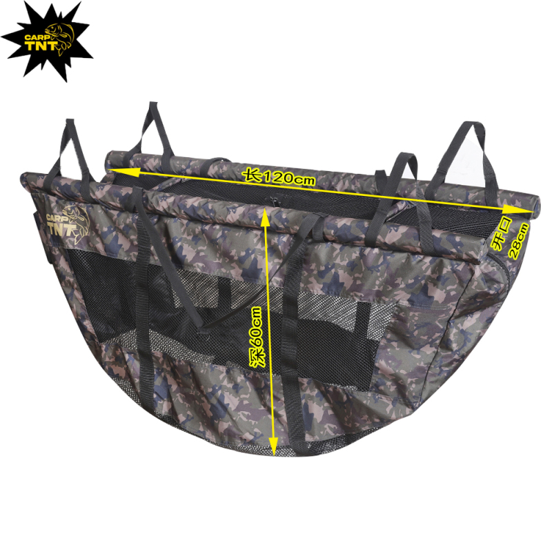 European Carp Fishing Tnt Small Rain Same Model, New Fishing Gear for Pond Fishing, Reinforced Fish Weighing Bag European Carp Fishing Tnt Small Rain Same Model, New Fishing Gear for Pond Fishing, Reinforced Fish Weighing Bag