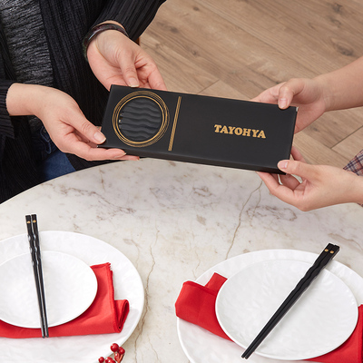 【多样屋】吉星高照家用合金筷10双