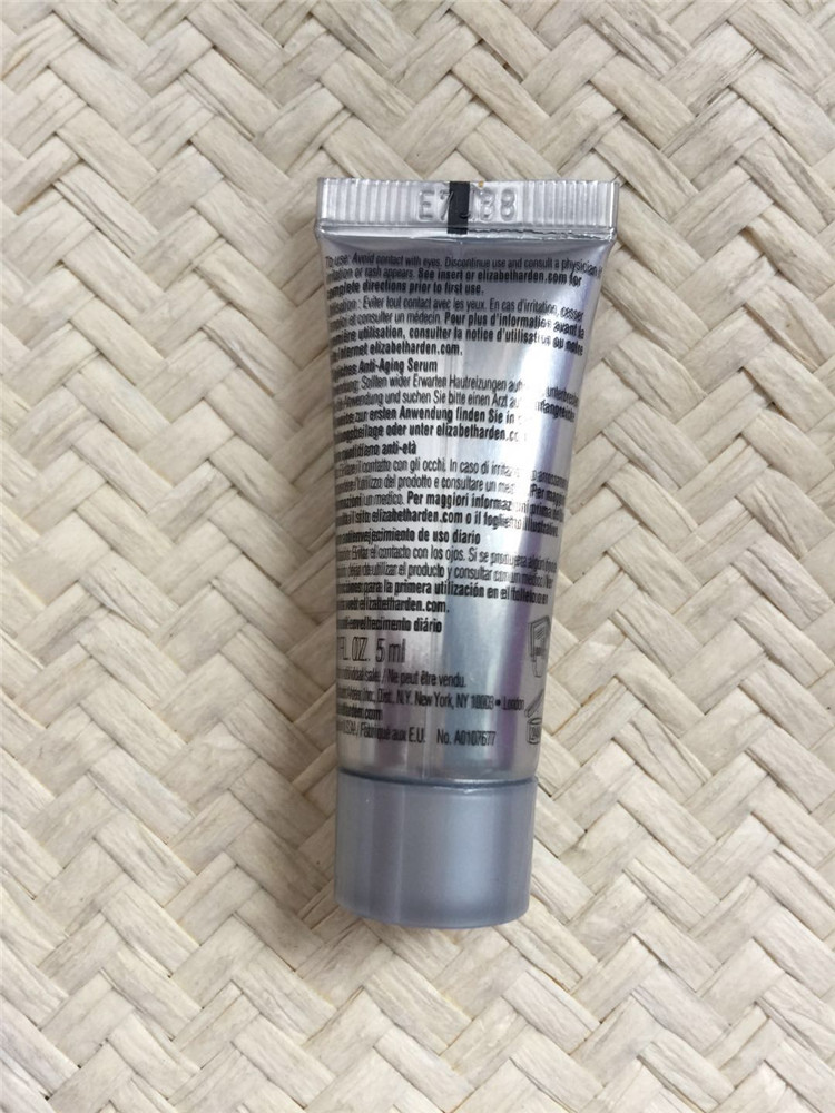 Hết hàng Hồng Kông quầy Arden AI benzen cam có thể tinh chất da mặt Bạch kim thiêng liêng 5ml mẫu thử tinh chat