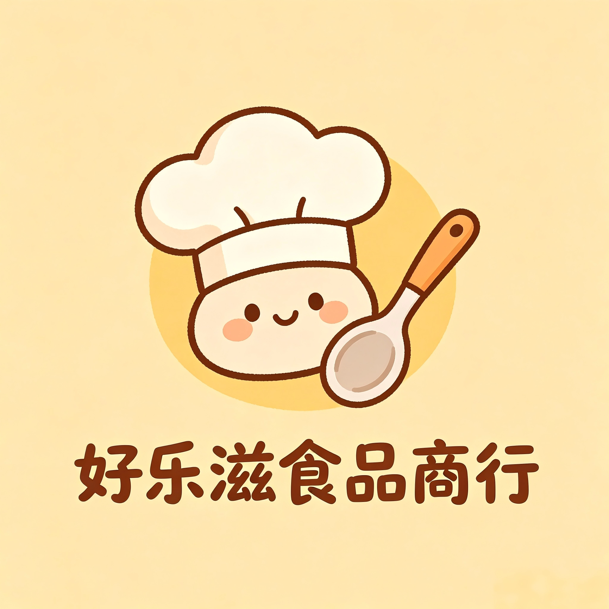 好乐滋食品商行的LOGO