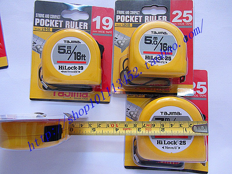 Japan TAJIMA Tandao 5 m Inch Steel Measuring Tape 2 m 3 m 6 Pull Ruler 2 m 7 5 m Bifacial Measuring Ruler