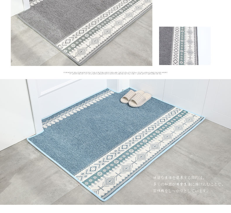 Sàn mat cửa mat thảm lối vào cửa thấm sàn mat foyer chống trượt bẩn cửa ra vào nhà tùy chỉnh phòng khách mat - Thảm sàn thảm xốp
