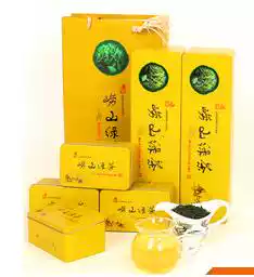 2021 Authentic Laoshan Green Tea Mingqian Stubble Wild Qian Luo Leaf premium handmade Biluochun fragrant Gift box 500g