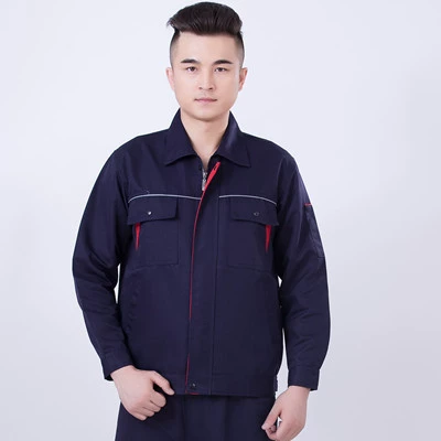 Рабочая одежда костюм мужская рабочая одежда Топы Весна и осень с длинными рукавами.