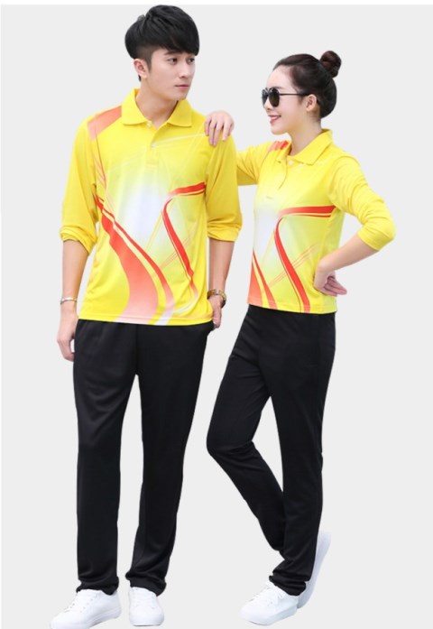 Mùa xuân và mùa thu và mùa đông quần áo bóng chuyền dài tay phù hợp cho nam giới và phụ nữ quả bóng chuyền hơi	