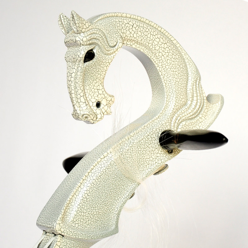 Inner Mongolia manufacturers Matouqin factory direct sales pure handmade characteristic blue and white porcelain surface dug board piano