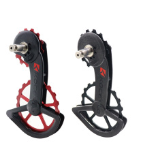 Road car carbon fiber large chicken leg rear dial guide wheel for R9100 9150 R8000SS R8050SS