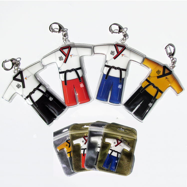 Hot Sell Taekwondo Gift Small Pendant Duct Key Buttoned With Fine Prize Ornament More Taekwondo Accessories Supplies